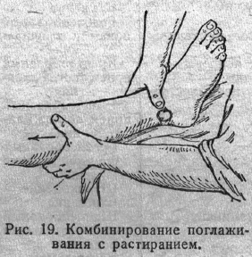 Комбинированные приемы массажа